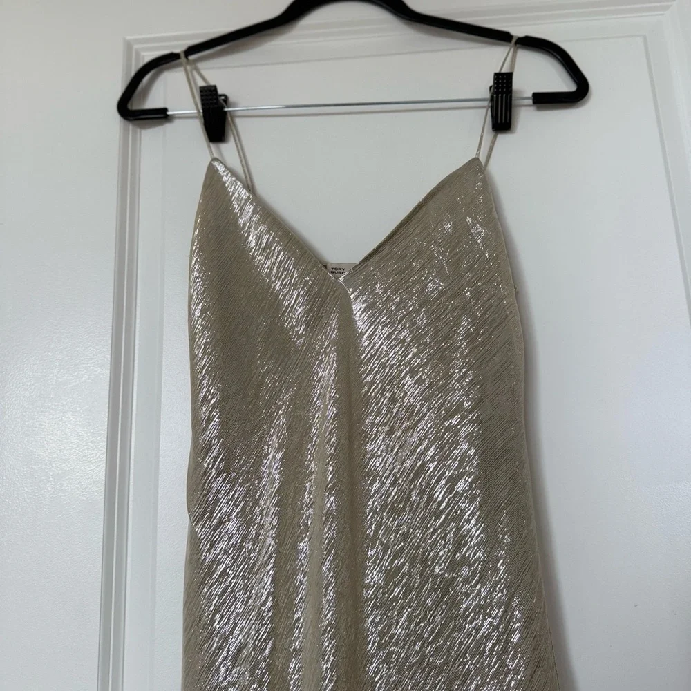 Like new Tory Burch Star Lace Slip Maxi Dress 2 $1,498